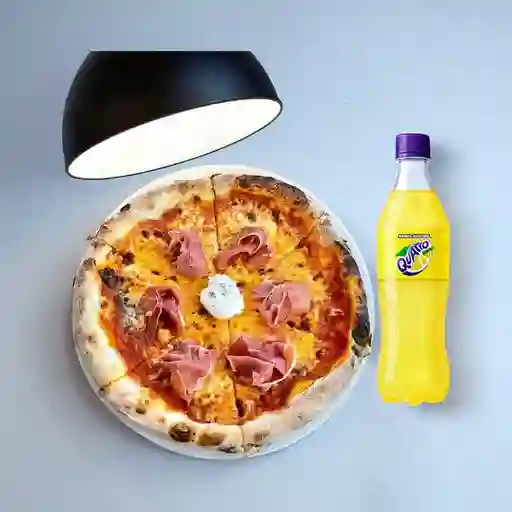 Combo Pizza Prosciutto + Quatro 400 ml