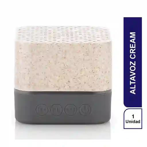 Altavoz Bluetooth Cream