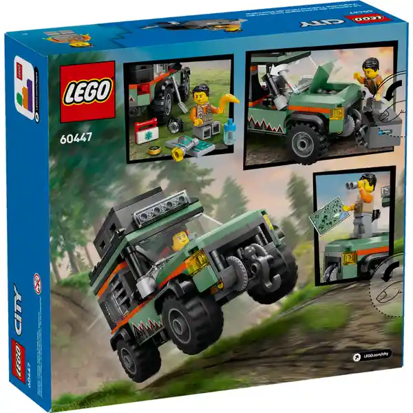 Set de Construcción Todoterreno 4 x 4 de Montaña Lego