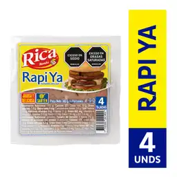 Rica Mortadela Rapiya Precocida 300 g