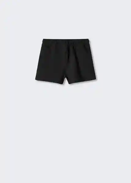 Short Lea Negro Talla 10 Niñas Mango