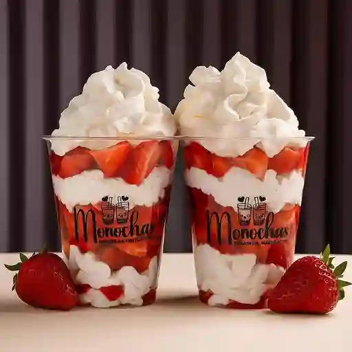 Pareja Fresas con Crema