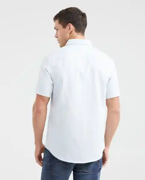 Camiseta Flame Masculino Azul Ilusión Claro XL Chevignon