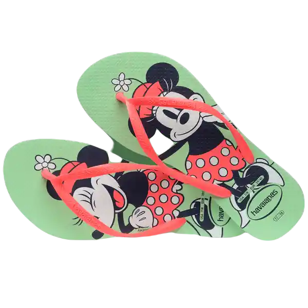 Sandalias Disney Verde Jardín Talla 42 4141203 Havaianas