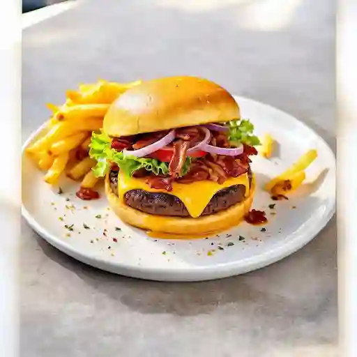 Combo Hamburguesa Coco Burguer