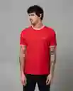 Camiseta Hombre Rojo S 100G100_ROJ191758 Rifle