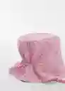 Gorro Pink Rosa Talla 47 Niñas Mango