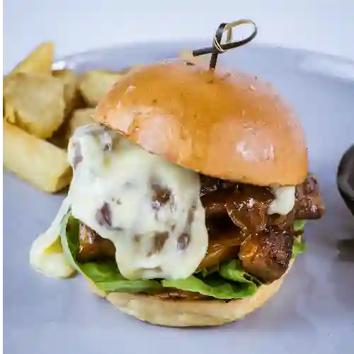 Hamburguesa de Chicharrón