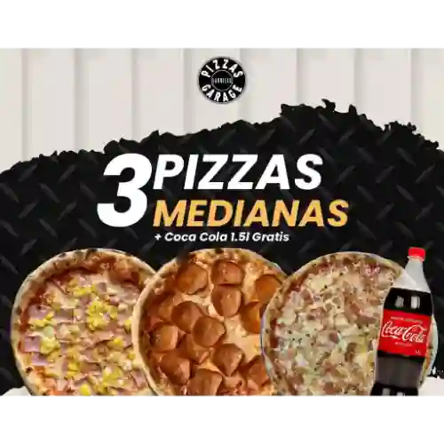 Promo Triple Pizzas