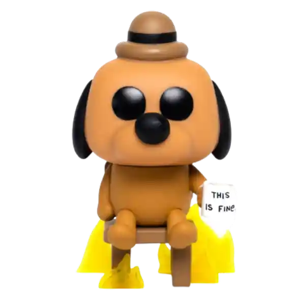 Funko Pop Figura Coleccionable This Is Fine Dog 56