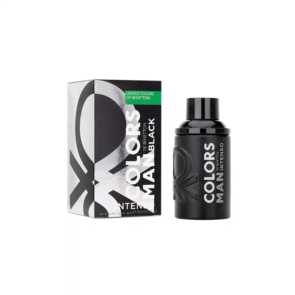 Benetton Colors Black Intenso Eau De Parfum 100ml