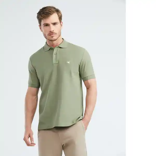 Camiseta Classic Hombre Verde Talla XS Chevignon