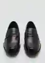 Zapatos Parismo Negro Talla 43 Hombre Mango