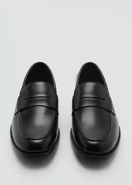 Zapatos Parismo Negro Talla 43 Hombre Mango