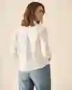 Camisa Blanco Radiante Claro Talla M 113G001 Esprit