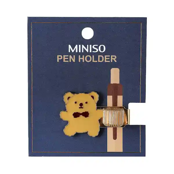 Miniso Clip Para Esfero de Little Bear Little Bear Alloy