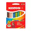 Kores Plastilina Delgadas Corta 10 Colores