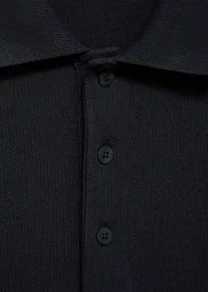 Camiseta Polo Algarvep Navy Talla S Hombre Mango