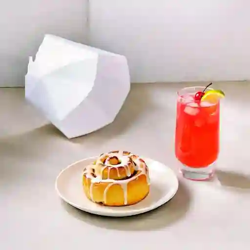 Rollo De Canela Y Limonada De Jamaica