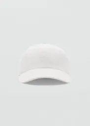 Gorra Slow Blanco Talla 99 Mujer Mango