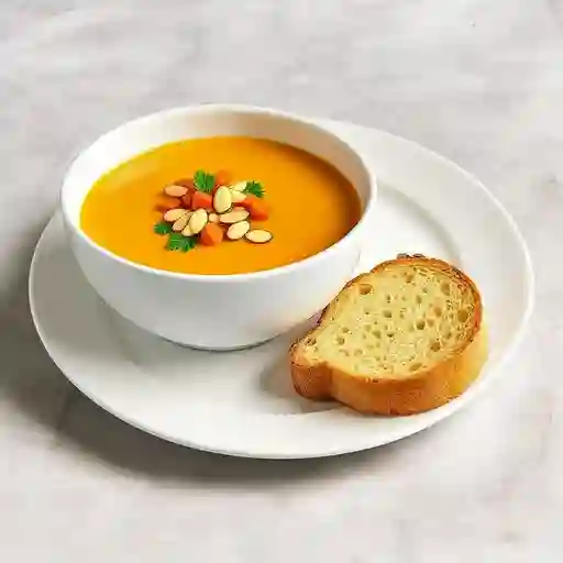 Crema De Ahuyama, Zanahoria Y Jengibre