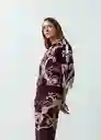 Camisa Tejido Mujer Morado Sombrío Ultra Oscuro Talla S 582G050 Naf Naf