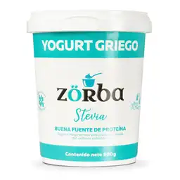 Zorba Yogurt Griego con Stevia