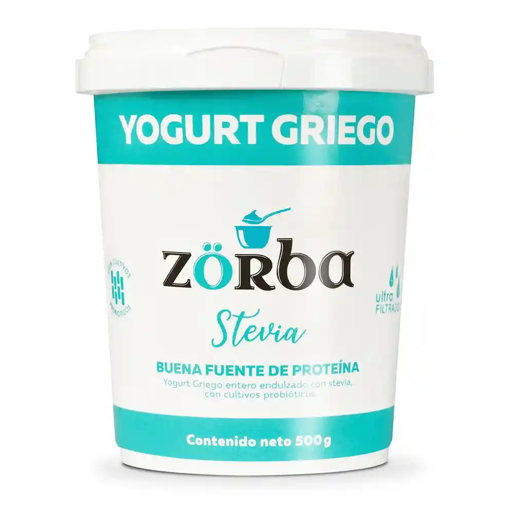 Zorba Yogurt Griego con Stevia