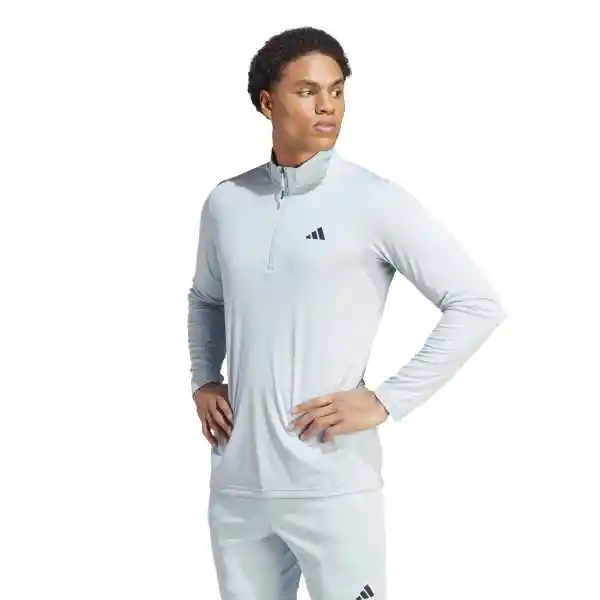 Adidas Buzo Tr-Es + 1I4Zip Para Hombre Azul Talla XL