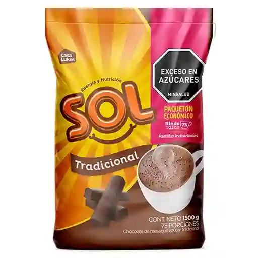 Sol Chocolate Pastilla Paqueton