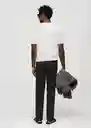Camiseta Liman Blanco Talla M Hombre Mango
