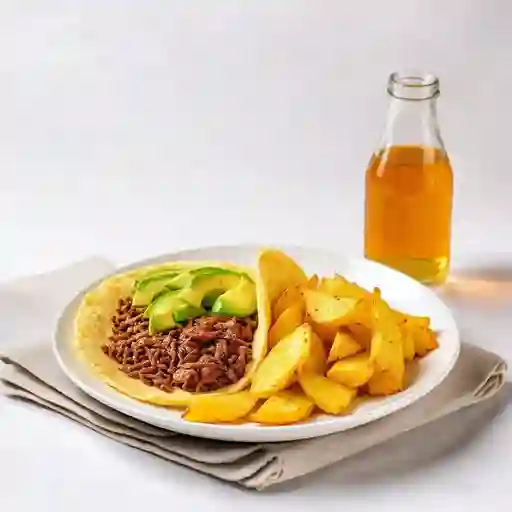 Combo arepa caleña