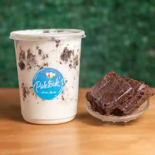 Helado de Brownie