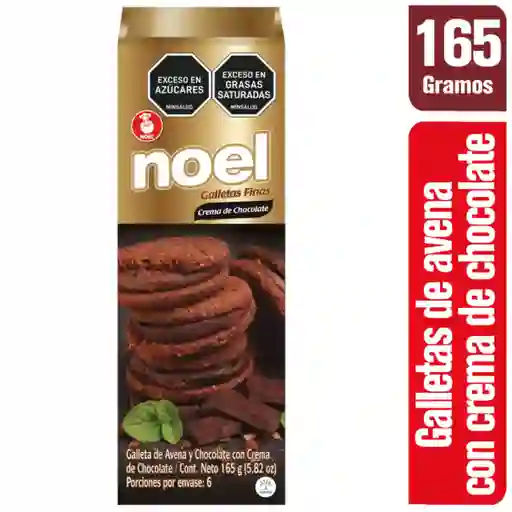 Noel Galletas Finas con Crema de Chocolate 