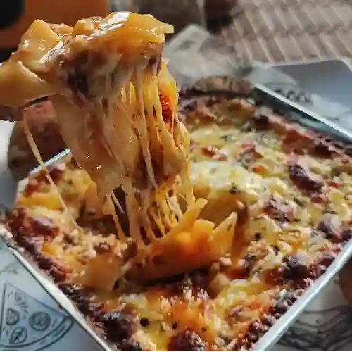 Lasagna Pollo y Champiñones