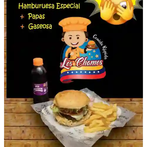 Combo #2 Hamburguesa Especial