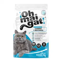 Ohmaigat Alimento para Gatos Adultos Caseros 8kg