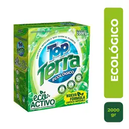 Top Terra Detergente en Polvo 2000 g