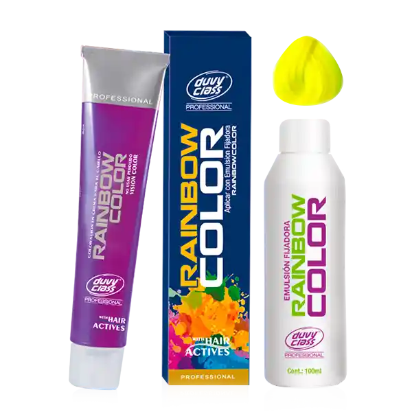 DUVY CLASS tinte vision color rainbow yellow nr33 de 60 ml