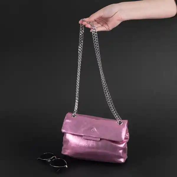 Bolso Crossbody Rosa Serie Miniso
