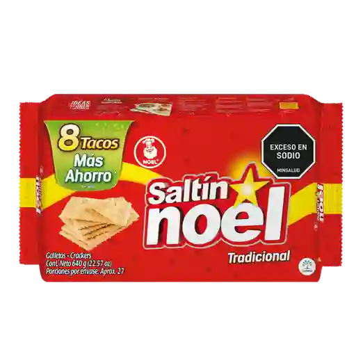 Saltín Noel Galleta Tradicional 640 g