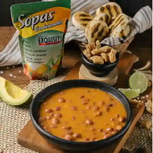 Sopa Frijol Caliente
