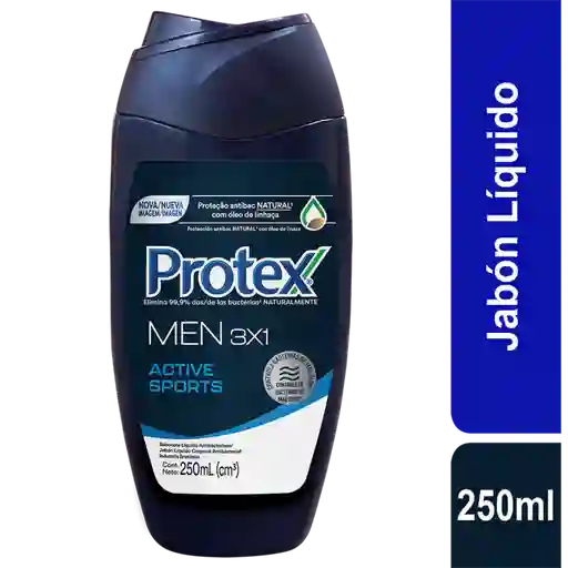 Jabón Líquido Corporal Protex For Men Sport 250 ml