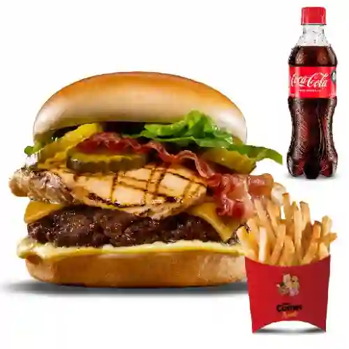 Combo Super Mis + Coca Cola 400Ml