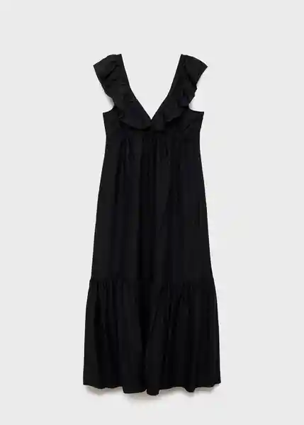 Vestido Ramona Negro Talla M Mujer Mango