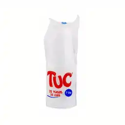 Tuc Vaso Blanco 7 Oz