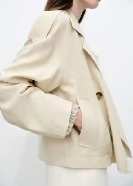 Chaqueta Dua Piedra Talla XS Mujer Mango