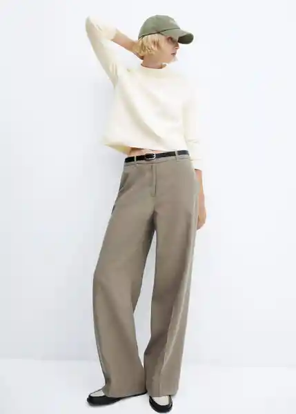 Jersey Chimney Crudo Talla XL Mujer Mango
