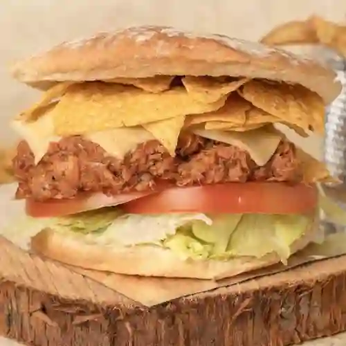 Hamburguesa de pulled pork