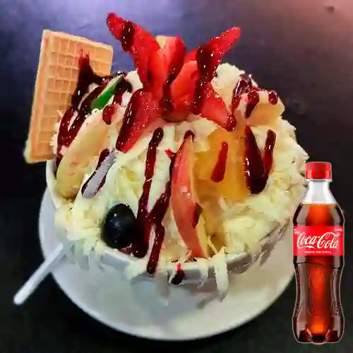 Combo Ensalada Mediana + Coca Cola Original 400 ml